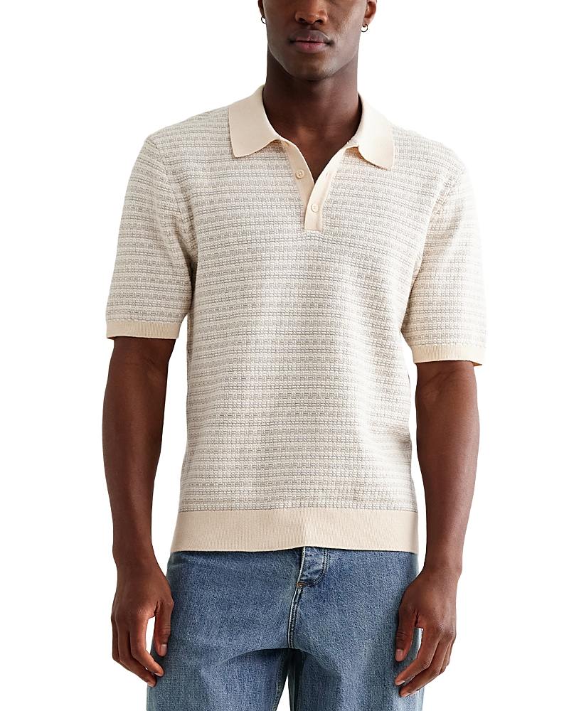 Wax London Naples Stripe Polo Shirt