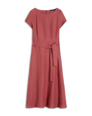 Wkdesordio Linen Canvas Midi Dress