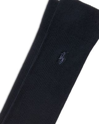 Ribbed Knee High Socks