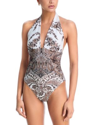 Elise Halter One Piece Swimsuit