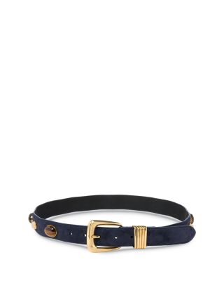 Women's Arch Stone Embellished Leather Belt