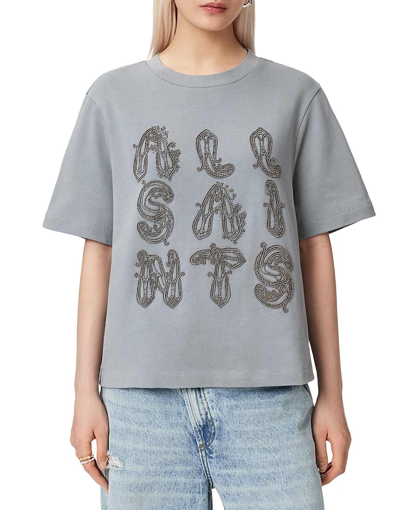 Allsaints Ella Embellished Lisa Tee