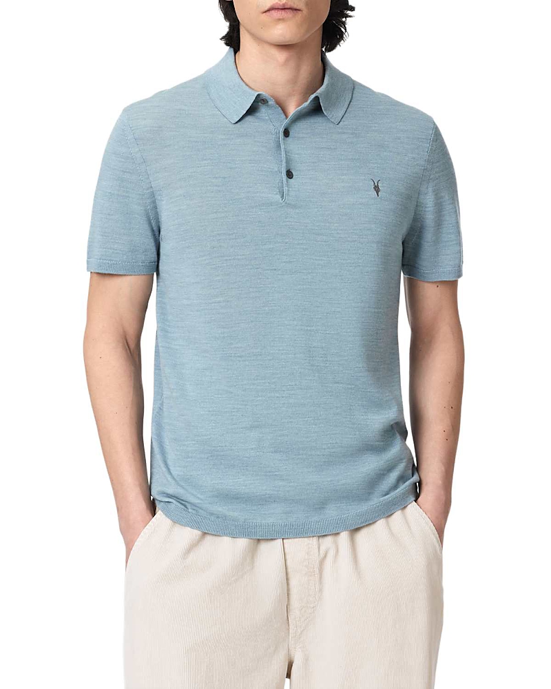 Allsaints Mode Merino Wool Polo Shirt · M