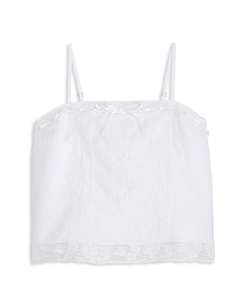 LoveShackFancy Girls' Quince Tween Top - Big Kid