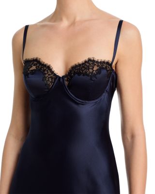 Shayla Silk Bias Cut Maxi Dress