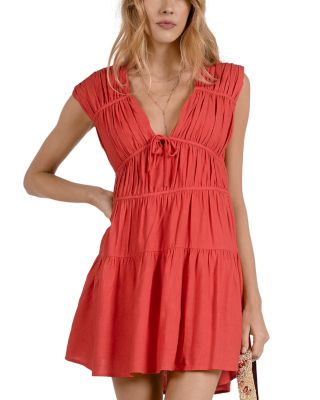 Tiered Mini Dress