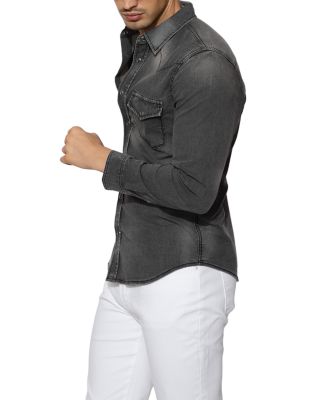 Eastwood Denim Shirt in Smokescreen