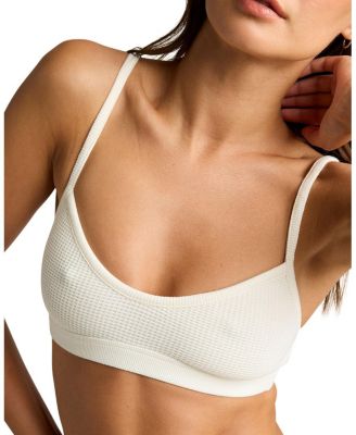 Waffle Knit Lounge Bralette