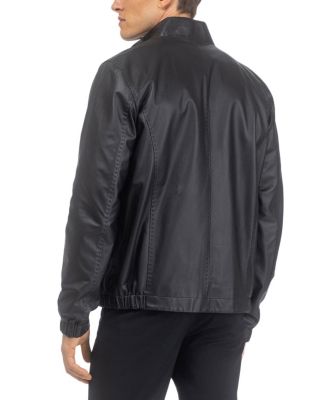 Men's Nappa Leather Jacket Reversible to Cashmere & Wool Crafted From Loro Piana