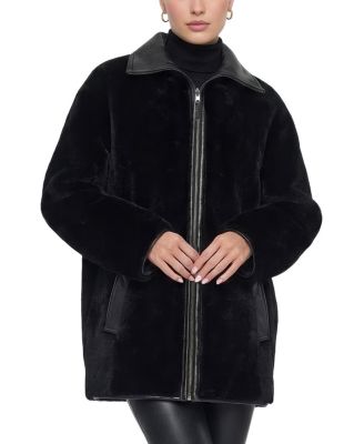  Shearling Lamb Reversible Parka