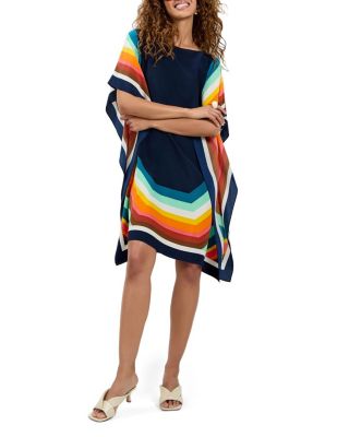 Theodora Silk Caftan Dress