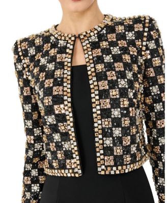  Dahlia Crystal-Embellished Jacket
