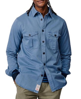  Long Sleeve Cole Twill Overshirt