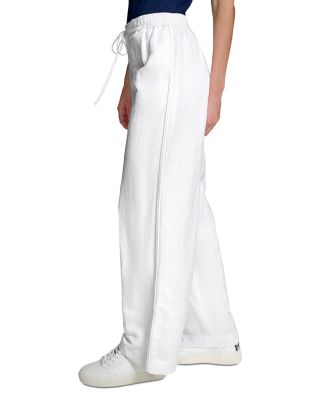 Linen Viscose Drawstring Pants