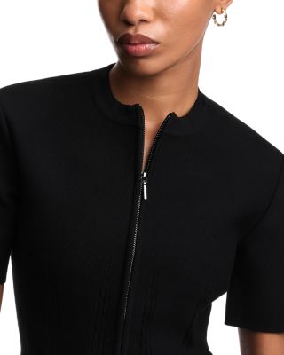 Short Sleeve Knit Jacket