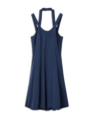 Fluid Jacquard Dress