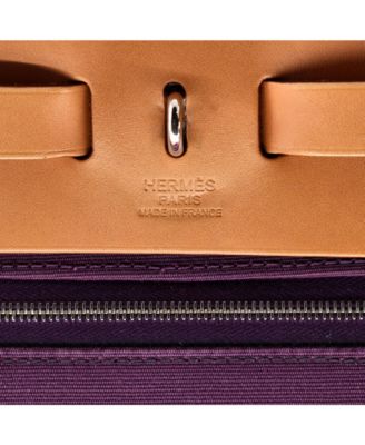 31 Herbag Zip Leather and Toile