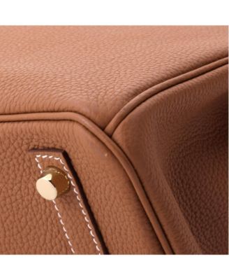 Birkin 30 Handbag Brown Togo with Gold Hardware