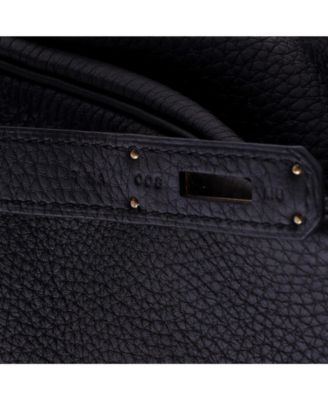 Birkin 30 Handbag Black Togo with Gold Hardware