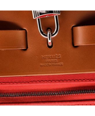 31 Herbag Zip Leather and Toile