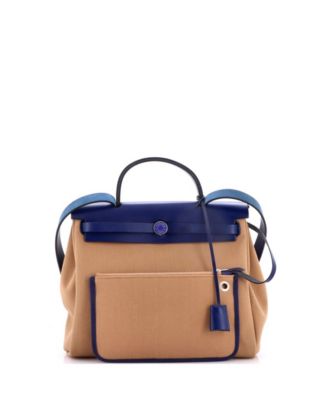 31 Herbag Zip Leather and Toile