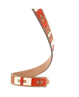 Multicolor Maillons Shoulder Strap Leather