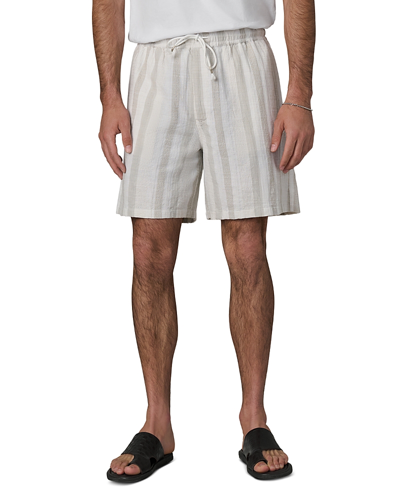 Joe's Jeans Cotton Linen Cabana Dobby Stripe 7 Shorts