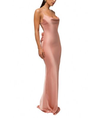  Down The Aisle Satin Gown