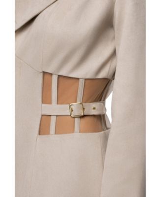  Toffee Haze Suede Dress