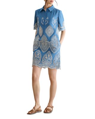 Daria Broderie Dress