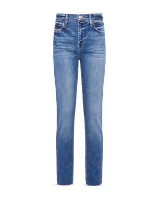 Sada High Rise Cropped Slim Leg Jeans in Cambridge