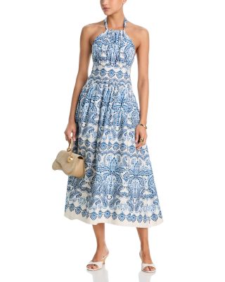 Denise Halter Midi Dress