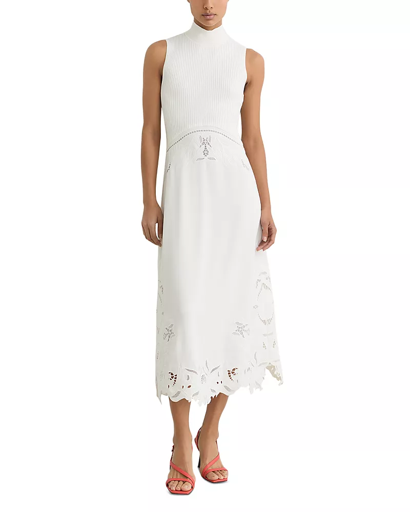 Reiss Phoenix Midi Dress