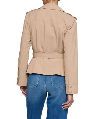 Calida Short Windbreaker Trench Jacket 