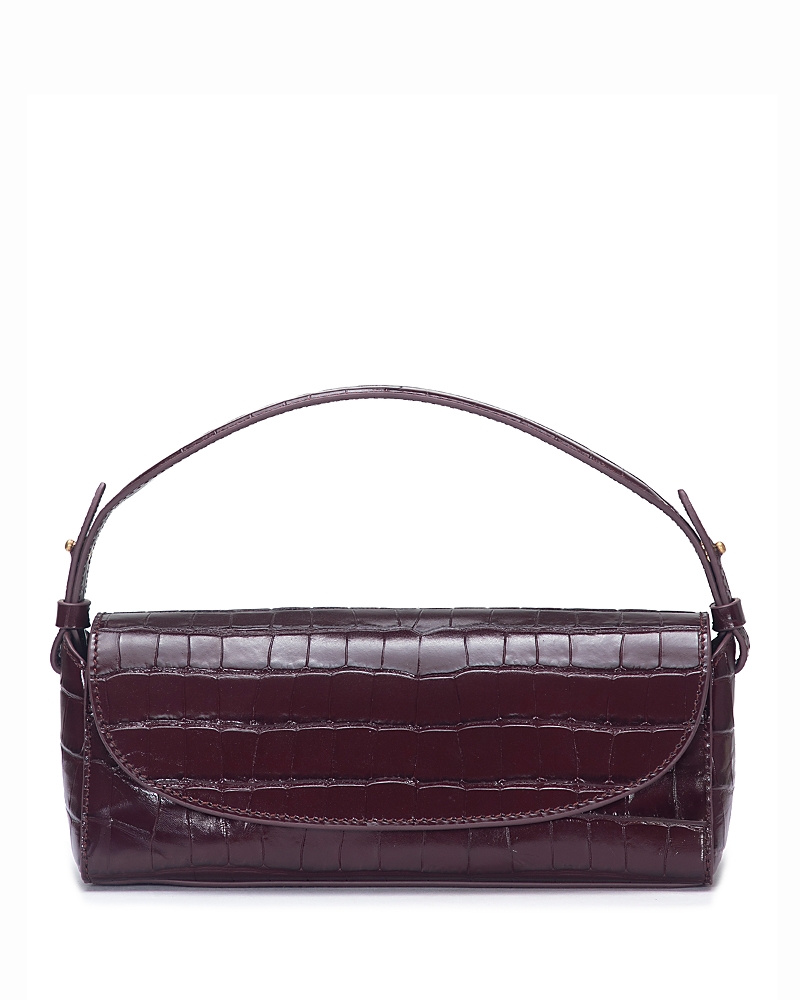 Vince Sabrina Croc-Embossed Leather Mini Top-Handle Bag · OS