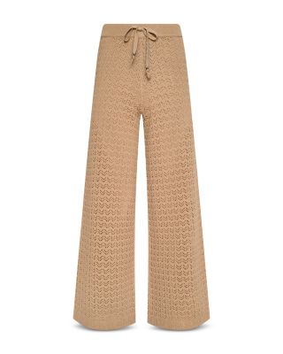 Orla V Neck Cardigan & Gaelle Pointelle Knit Pants