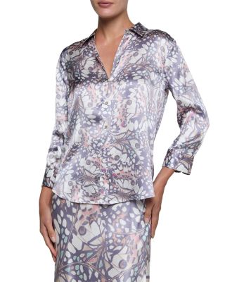 Dani Butterfly 3/4 Sleeve Blouse