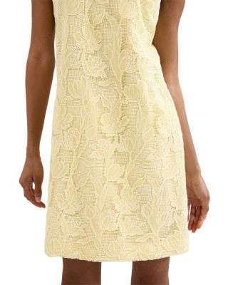 Bryony Lace Shift Mini Dress