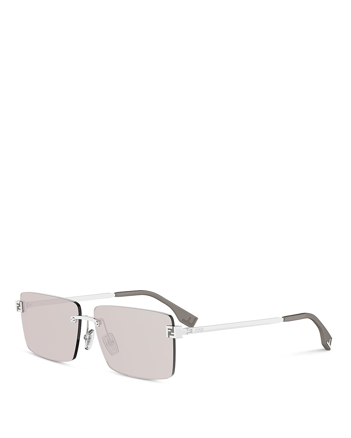 Fendi Sky Rectangular Sunglasses, 60mm