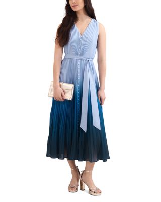 Mira Blue Ombr&eacute; Sleeveless Dress