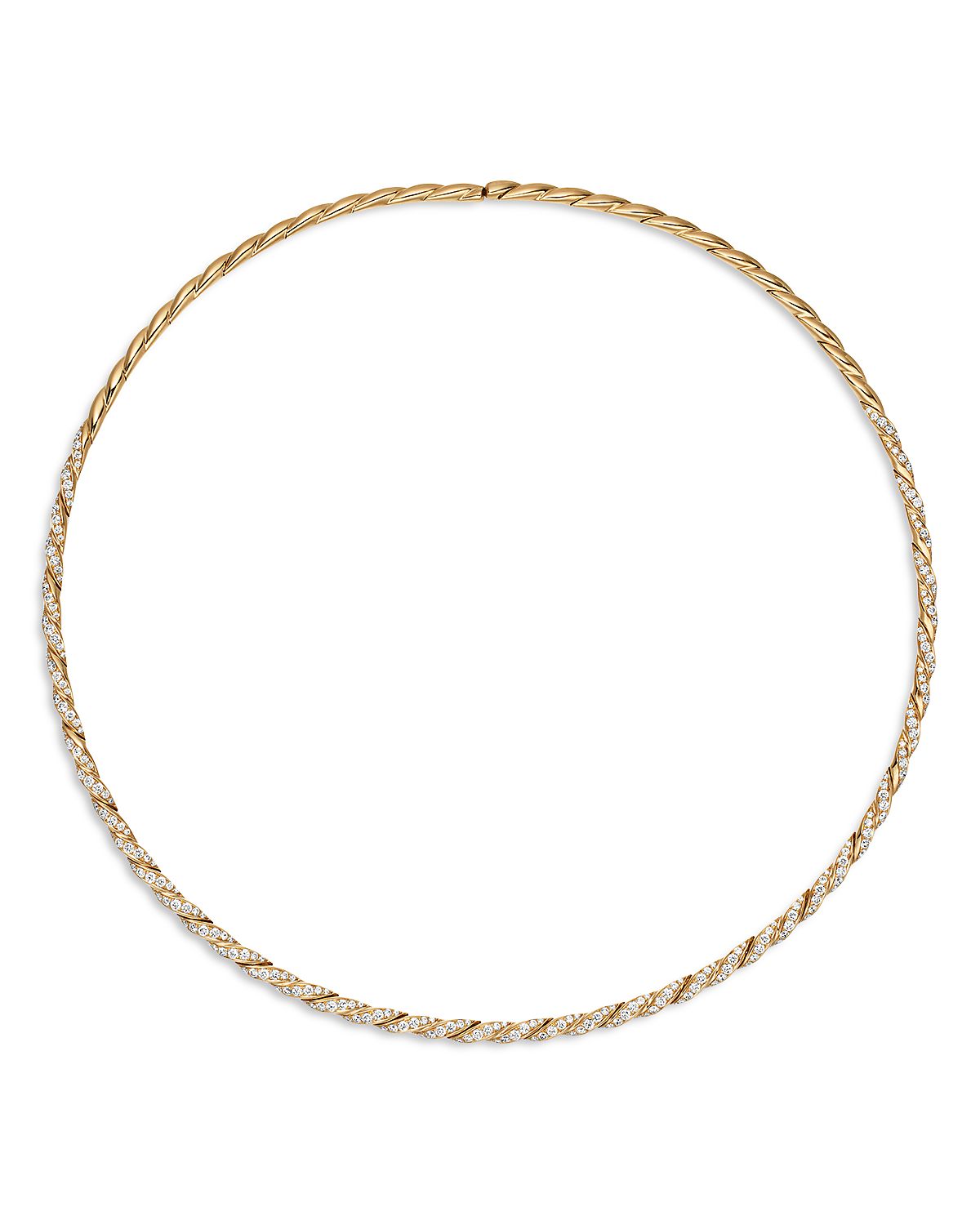 David Yurman Sculpted Cable Flex Necklace