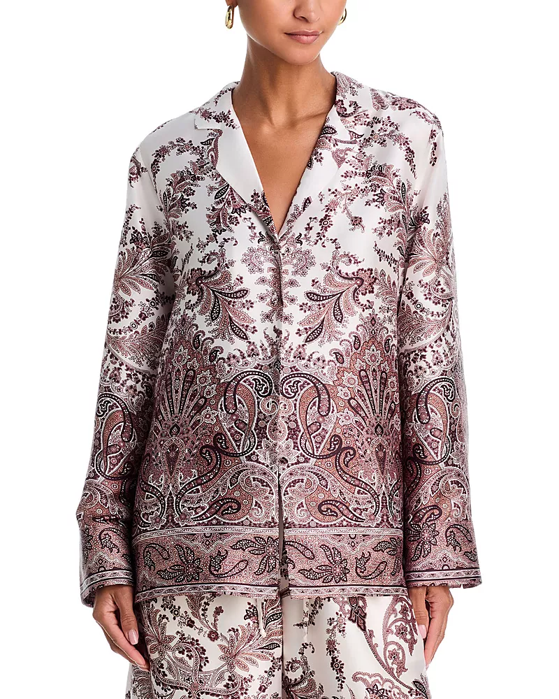 Kobi Halperin Naomi Notched Collar Blouse