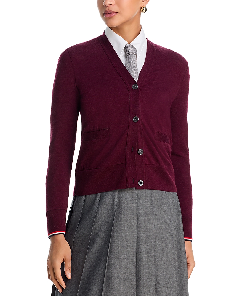 Thom Browne Classic V Neck Cardigan