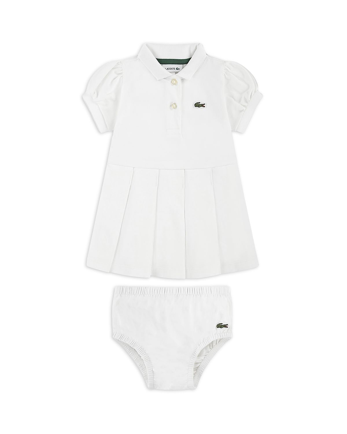 Lacoste Girls' Pleated Dress - Baby