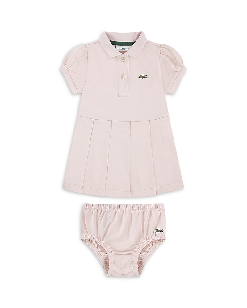 Lacoste Girls' Pleated Dress - Baby