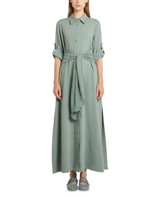 Mlmmacina Tie Front Shirt Dress