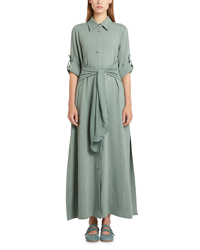 Marella Mlmmacina Tie Front Shirt Dress