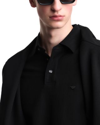 Regular Fit Cotton Pique Polo Shirt