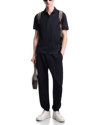 Regular Fit Zip Polo Shirt