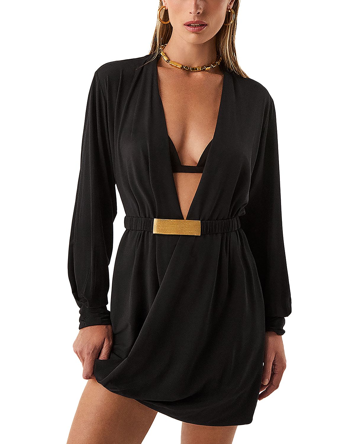 ViX Paula Hermanny ViX + Rosie Huntington-Whiteley Rosana Swim Cover-Up Dress